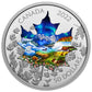 Canadian Collage - 3 oz. Pure Silver Coin (2022)