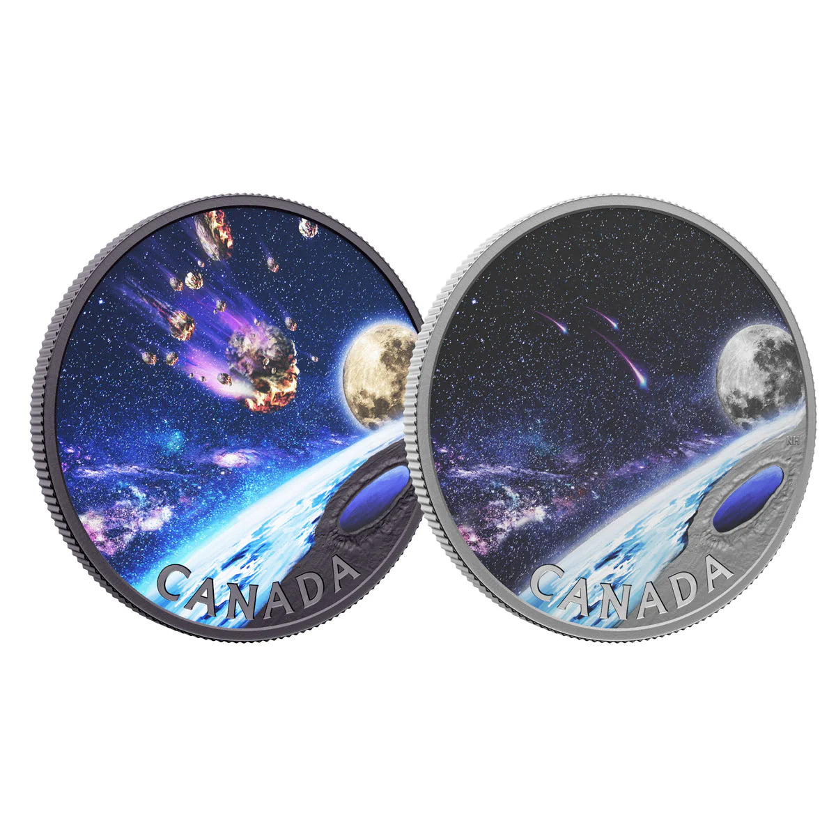 5 oz 2023 $50 Pingualuit Crater: Crystal Eye of Nunavik - Pure Silver Coin