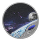 5 oz 2023 $50 Pingualuit Crater: Crystal Eye of Nunavik - Pure Silver Coin