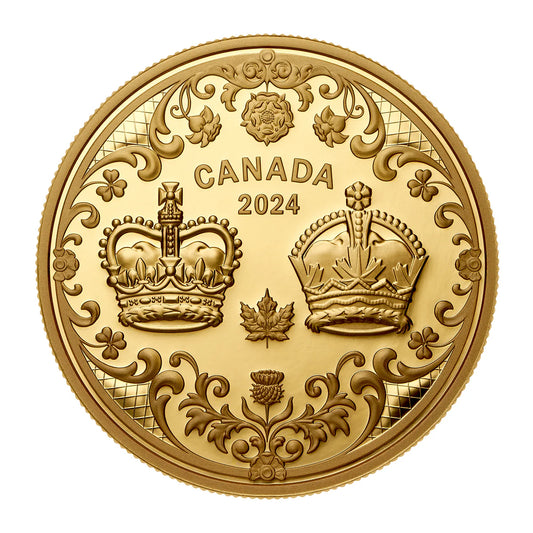 1 oz 2024 $200 The Crowns - Pure Gold Coin