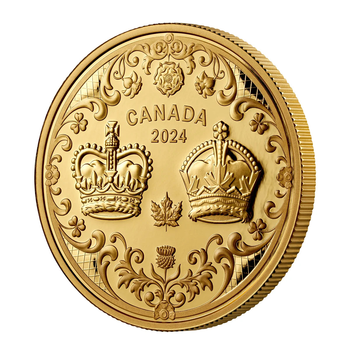 1 oz 2024 $200 The Crowns - Pure Gold Coin