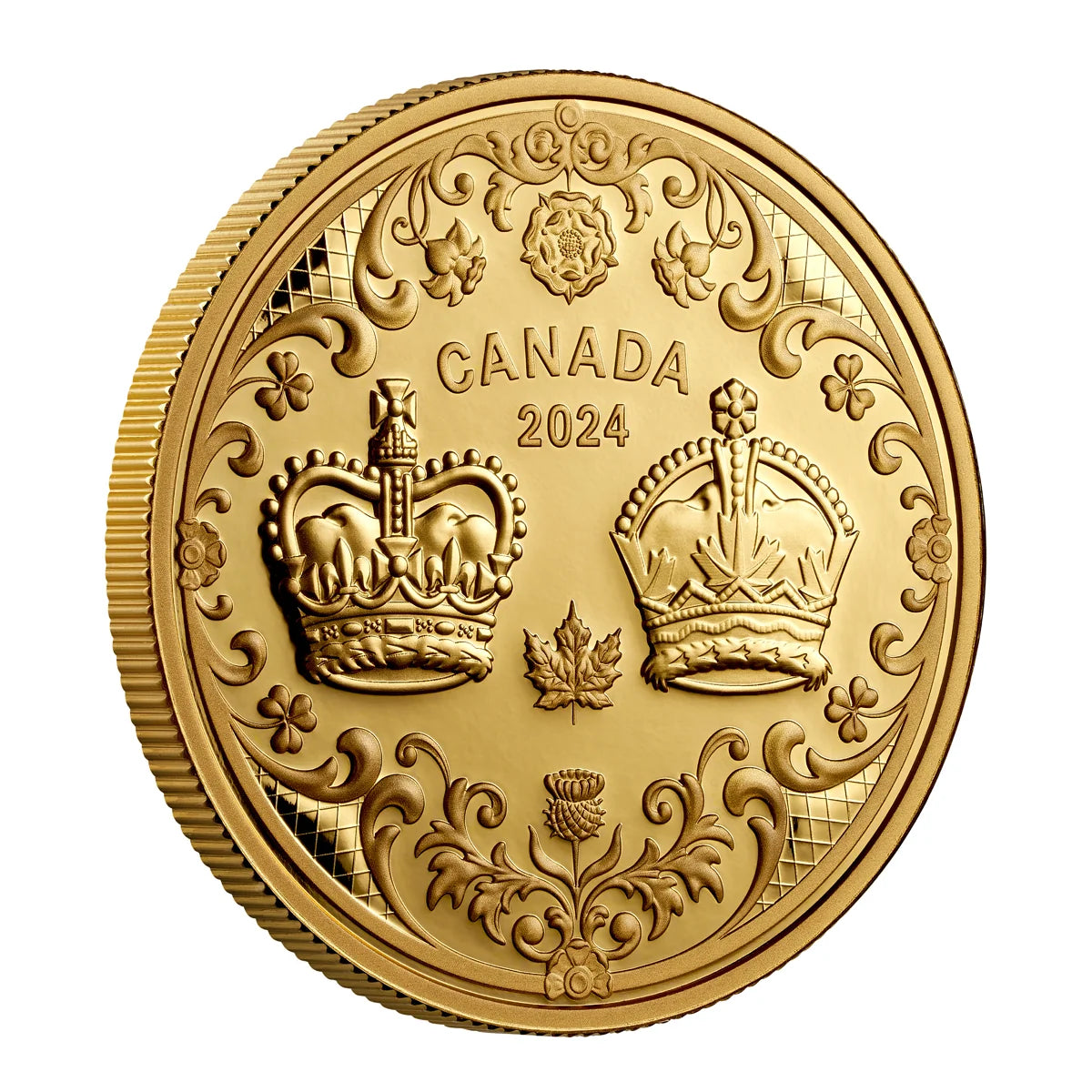 1 oz 2024 $200 The Crowns - Pure Gold Coin