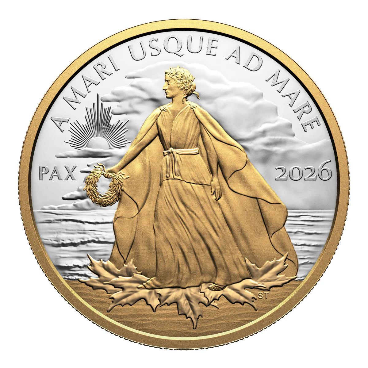 5 oz 2026 $50 Peace Dollar - Pure Silver Coin