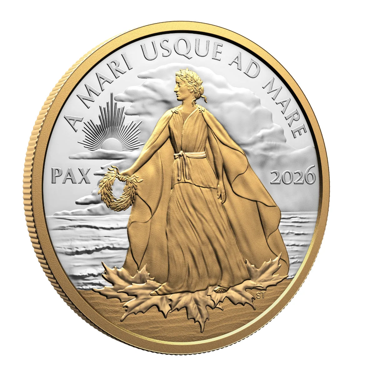 5 oz 2026 $50 Peace Dollar - Pure Silver Coin