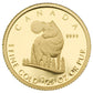 1/25 oz 2007 50c The Wolf - Pure Gold Coin
