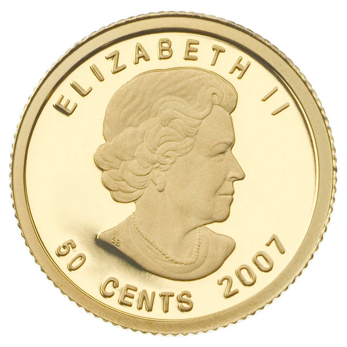 1/25 oz 2007 50c The Wolf - Pure Gold Coin