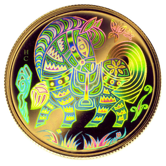 2002 $150 Gold Coin - Year of the Horse. Hologram Coin