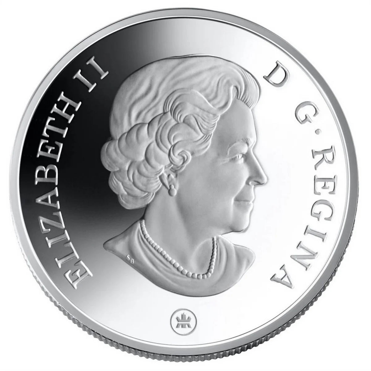 1 oz 2007 $20 Tall Ships: Brigantine - Pure Silver Coin