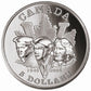 1 oz End of the Second World War, 60th Anniversary - 2005 $5 Pure Silver Coin