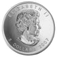 1 oz 2007 $5 Coloured Maple Leaf: Sugar Maple in Orange - Pure Silver Coin