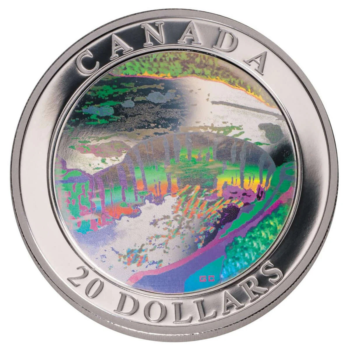 1 oz 2003 $20 Niagara Falls - Pure Silver Coin