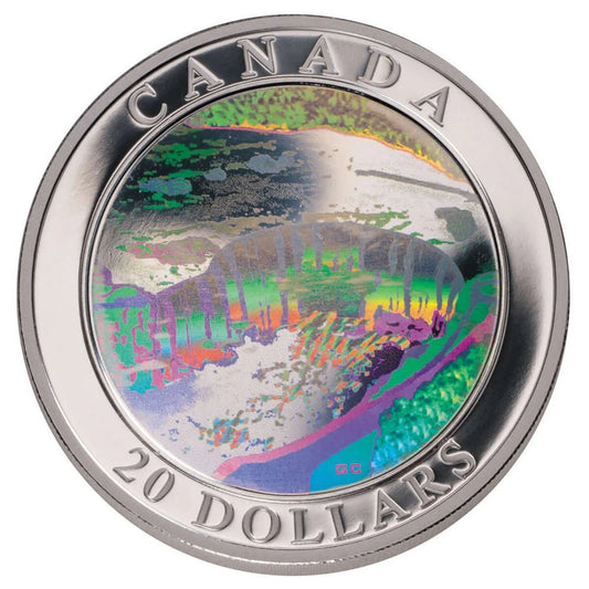 1 oz 2003 $20 Niagara Falls - Pure Silver Coin