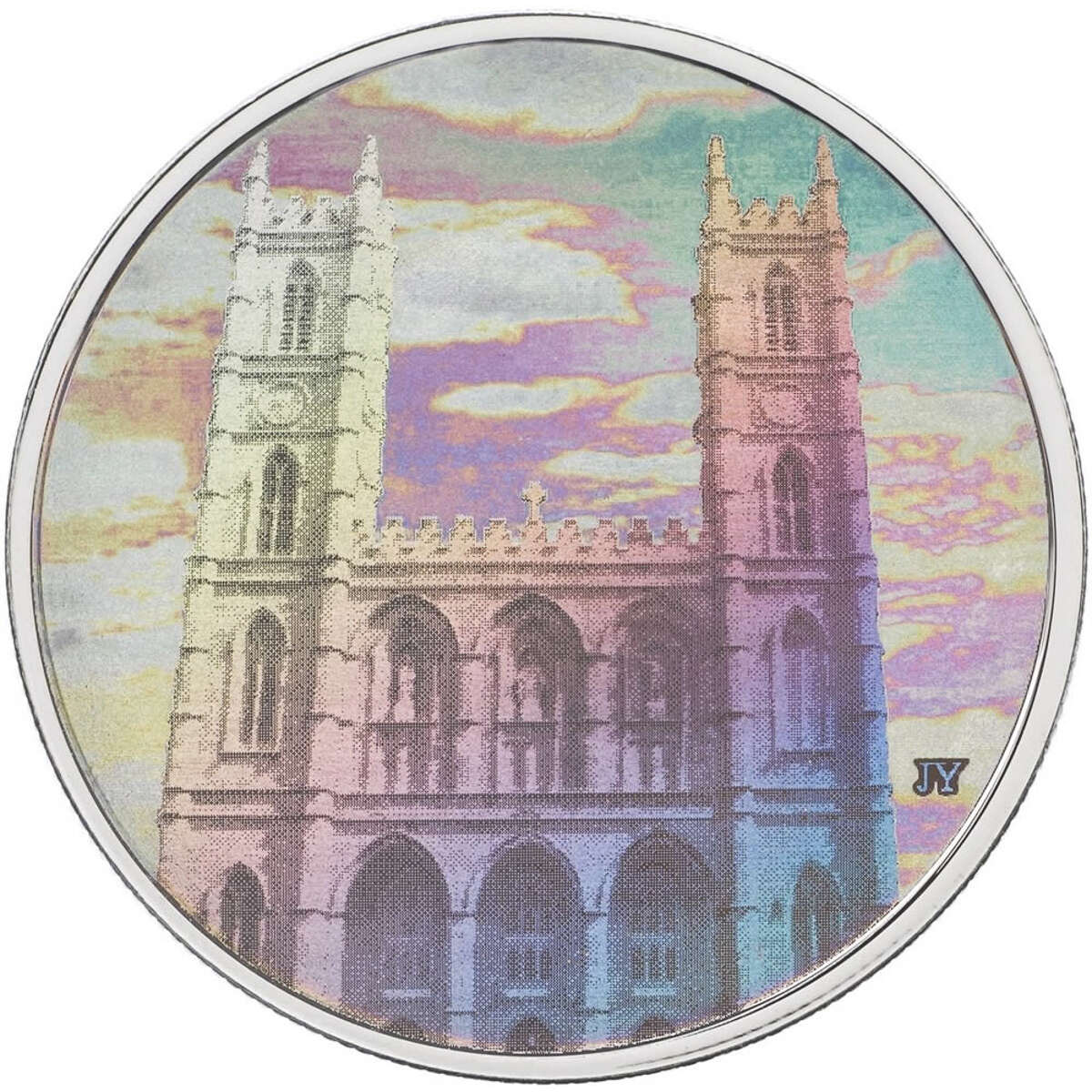 1 oz 2006 $20 Notre Dame Basilica - Pure Silver Coin