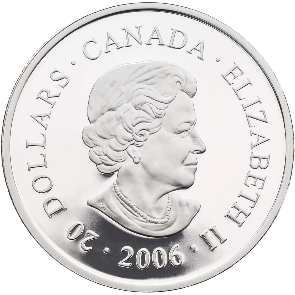 1 oz 2006 $20 Notre Dame Basilica - Pure Silver Coin