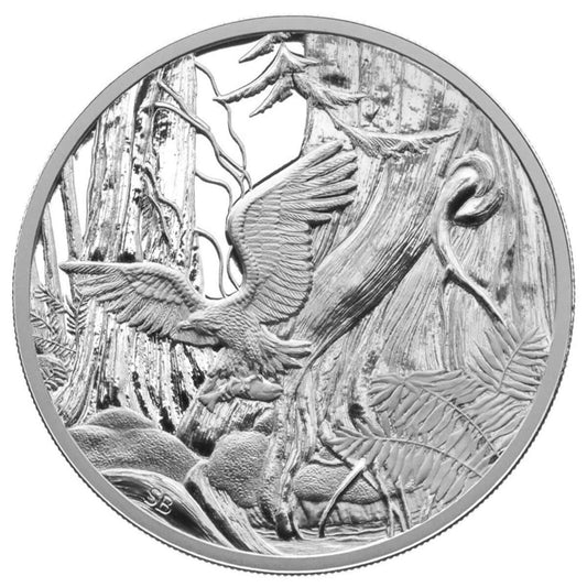 1 oz 2005 $20 Canada's National Parks: North Pacific Rim - Pure Silver Coin