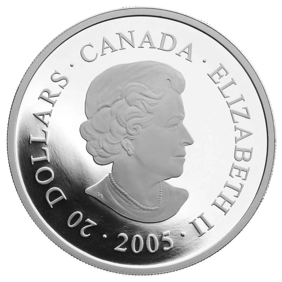 1 oz 2005 $20 Canada's National Parks: North Pacific Rim - Pure Silver Coin