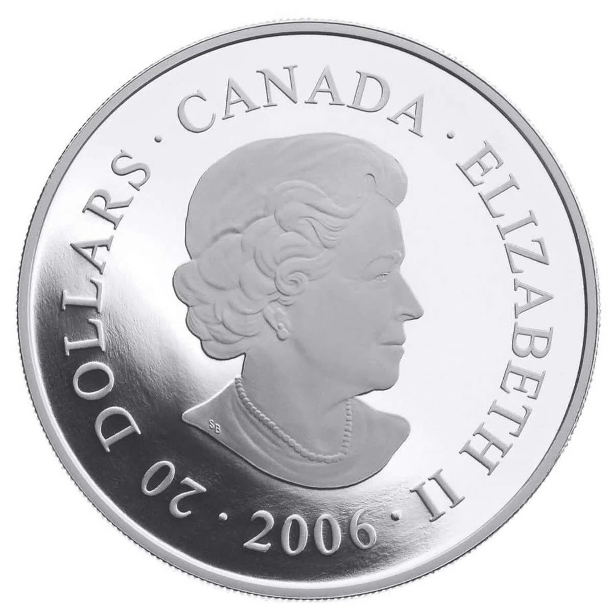 1 oz 2006 $20 Canada's National Parks: Georgian Bay Islands (Ontario) - Pure Silver Coin