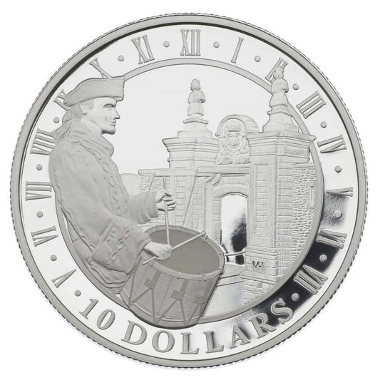 2006 $10 Fortress Louisbourg - Pure Silver Coin