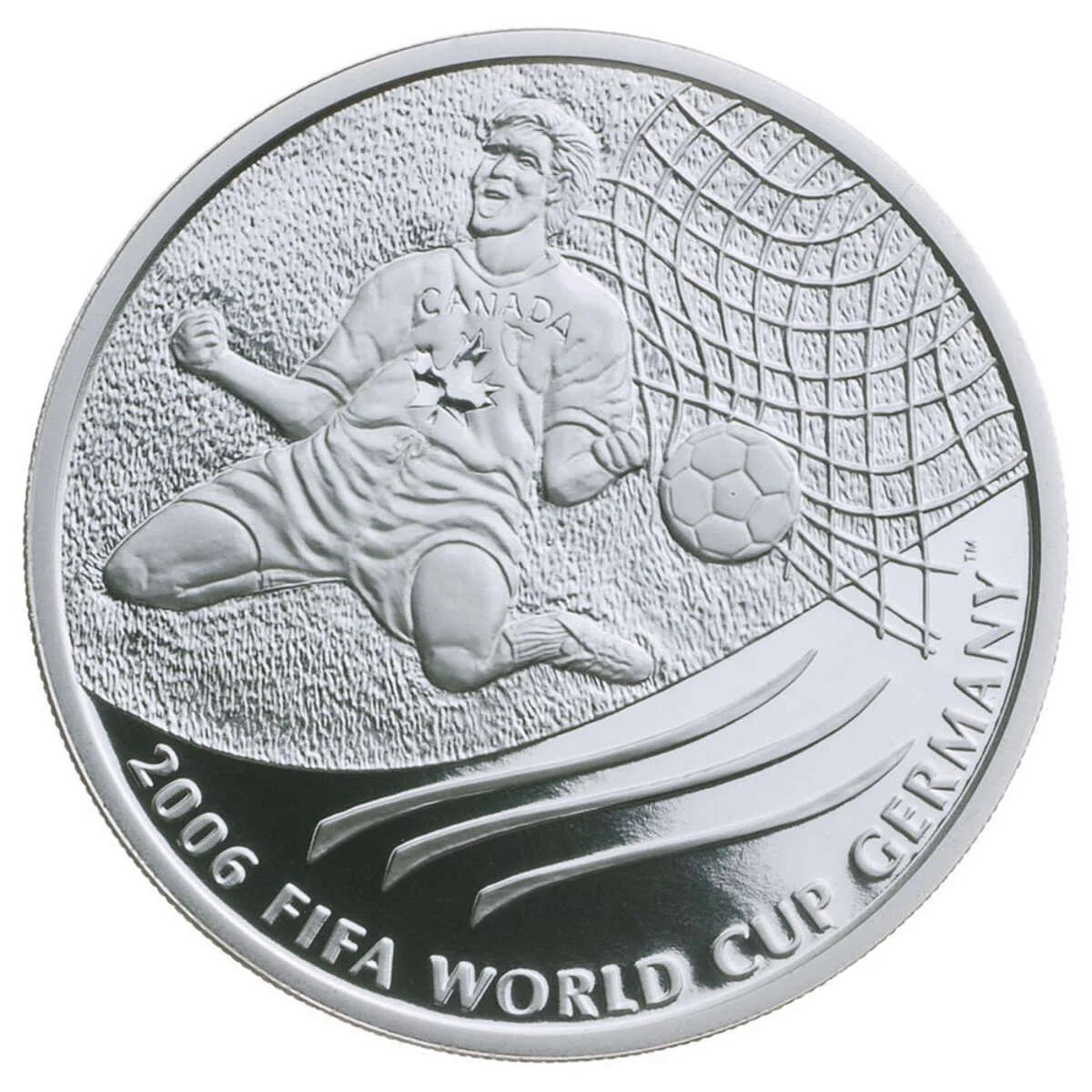 1 oz 2003 $5 2006 F.I.F.A. World Cup - Pure Silver Coin