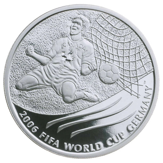 1 oz 2003 $5 2006 F.I.F.A. World Cup - Pure Silver Coin