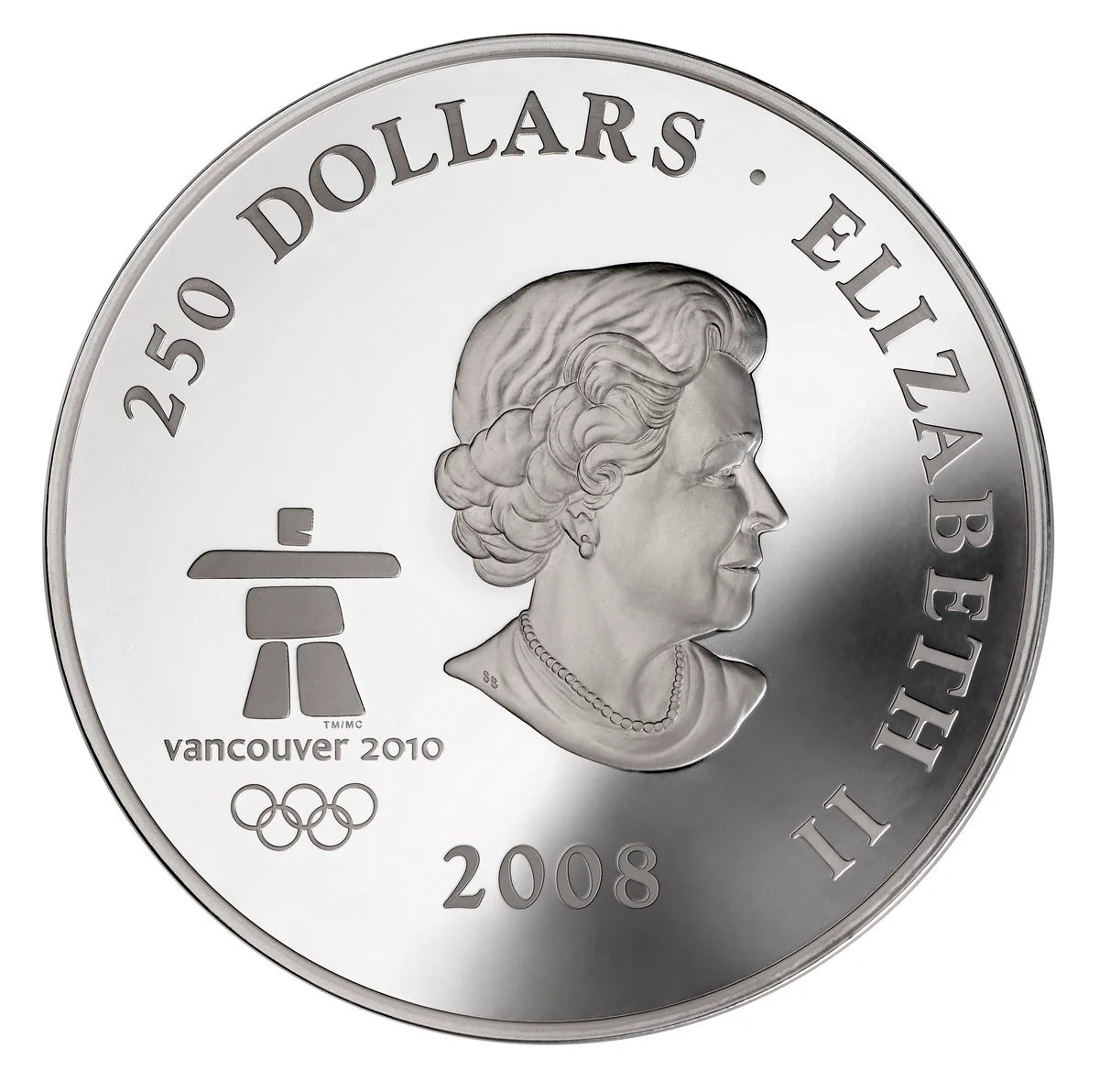 1 kg Pure Silver Coin - 2008 $250 Towards Confederation
