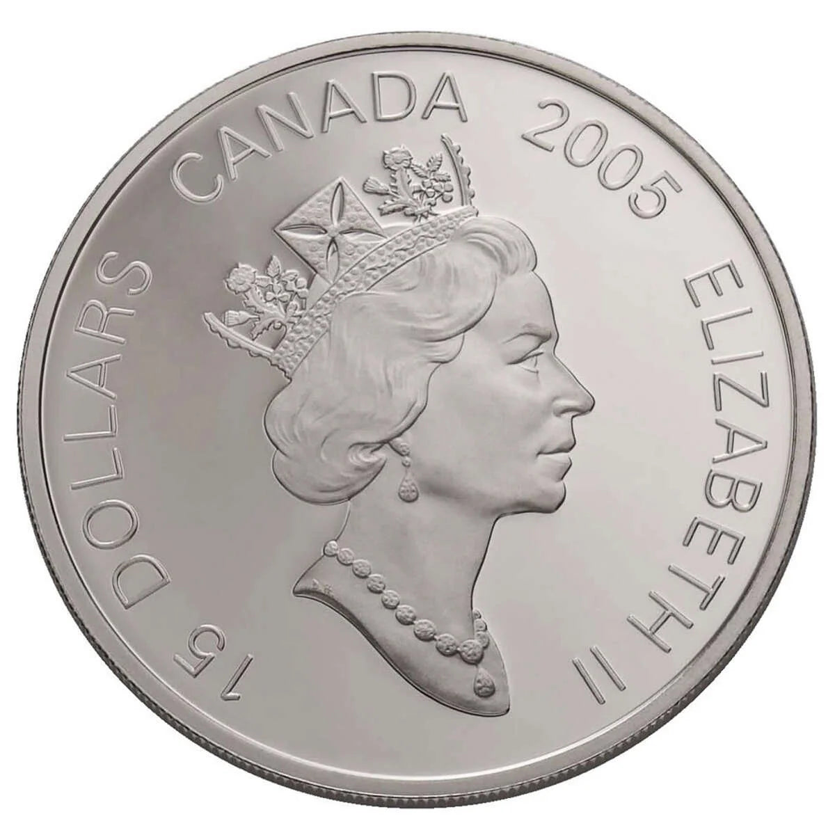 2005 $15 Year of the Rooster - Sterling Silver Coin