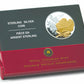 2005 50c Golden Rose - Sterling Silver Coin