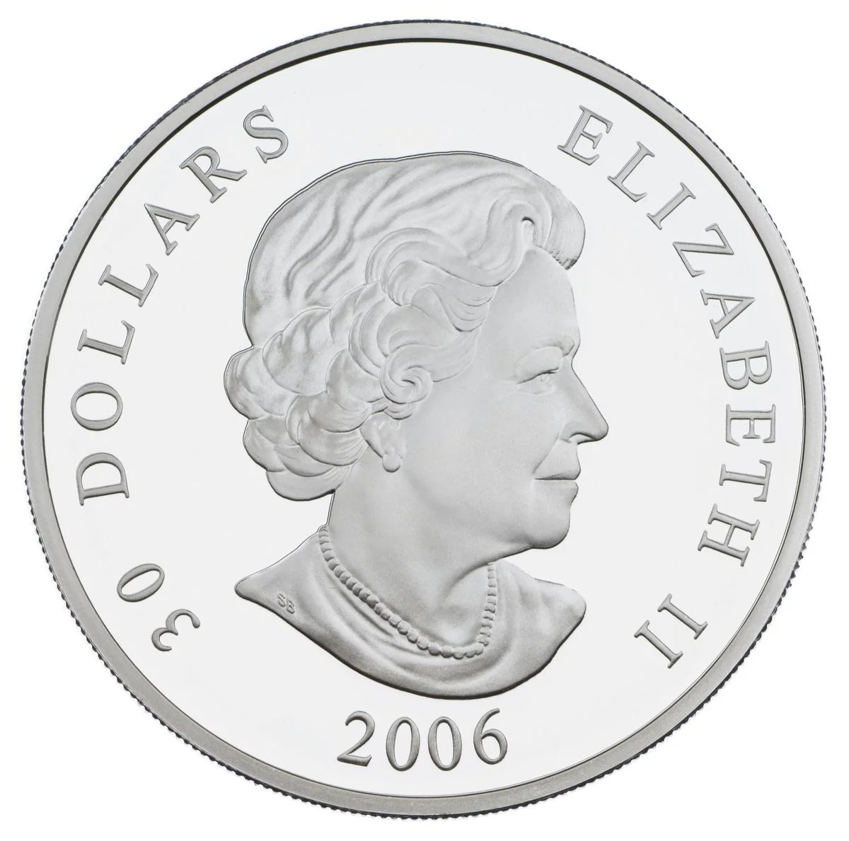 2006 $30 Beaumont-Hamel Newfoundland Memorial - Sterling Silver Coin