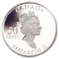 2002 50c Canadian Festivals: Annapolis Valley Apple Blossom Festival (Nova Scotia) - Sterling Silver Coin