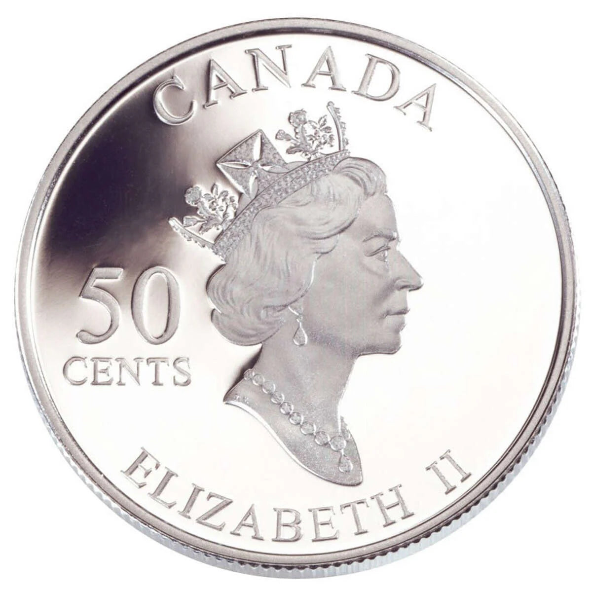 2002 50c Canadian Festivals: Annapolis Valley Apple Blossom Festival (Nova Scotia) - Sterling Silver Coin