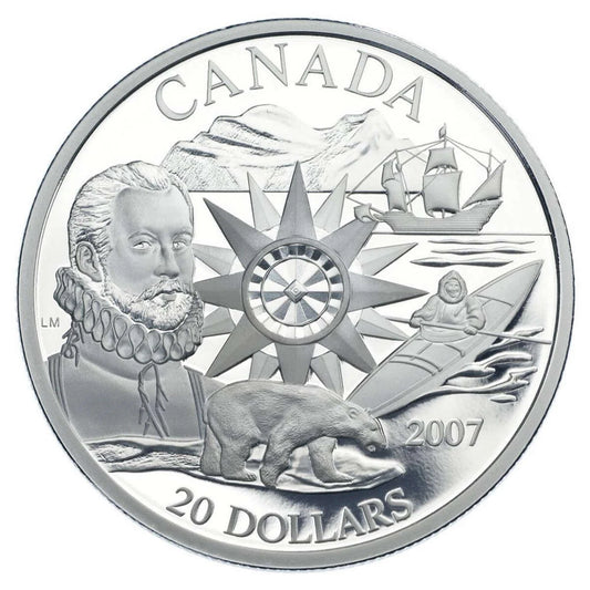 2007 $20 Polar Year - Sterling Silver Coin
