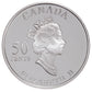 2002 50c Canadian Festivals: Calgary Stampede (Alberta) - Sterling Silver Coin