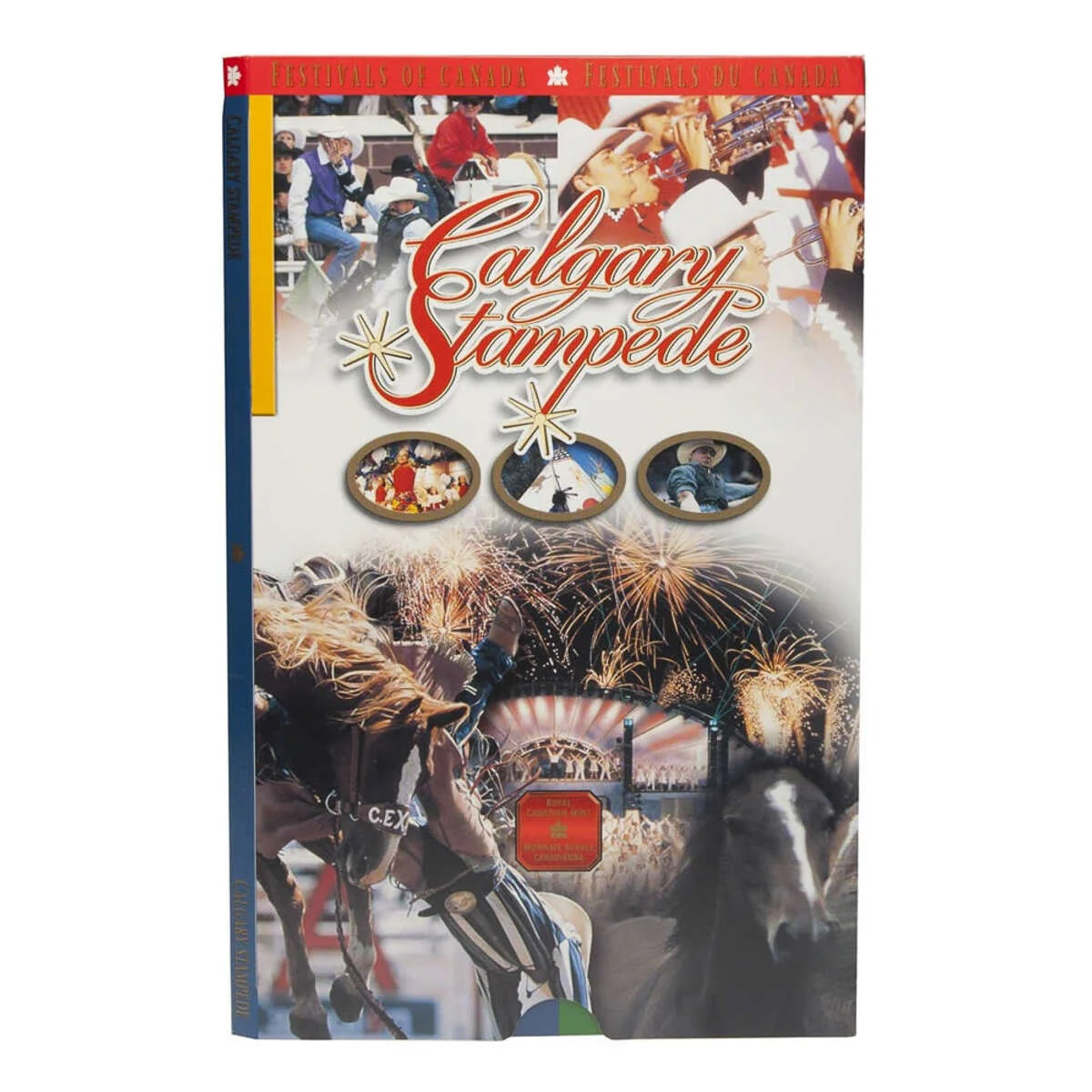 2002 50c Canadian Festivals: Calgary Stampede (Alberta) - Sterling Silver Coin
