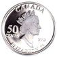 2002 50c Ghostship/Le Vaisseau Fantome: Canada's Folklore and Legends Series - Sterling Silver Coin