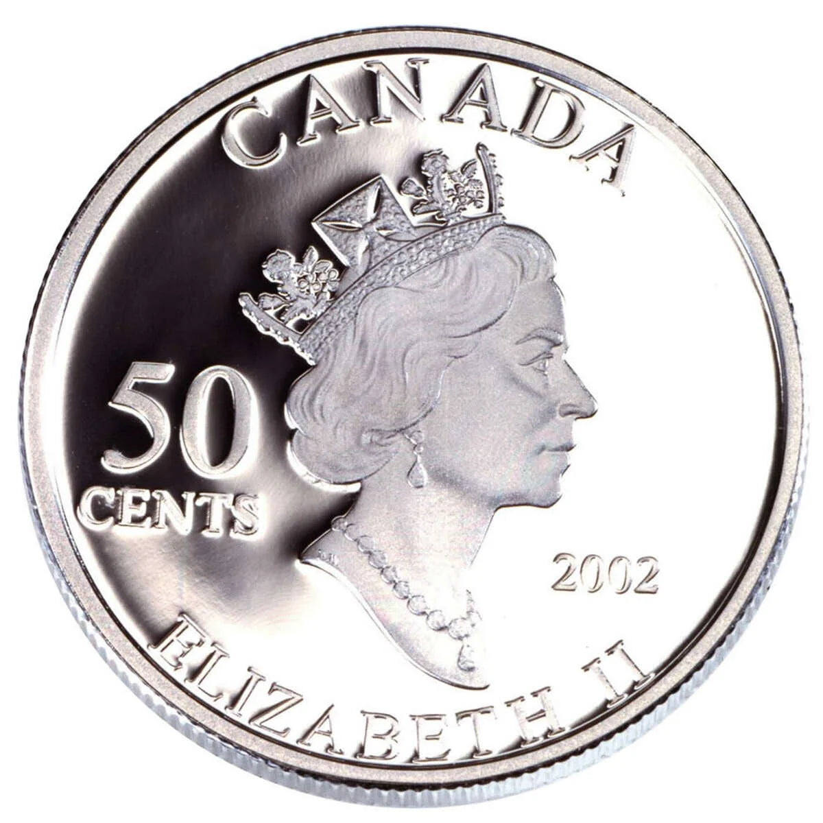 2002 50c Ghostship/Le Vaisseau Fantome: Canada's Folklore and Legends Series - Sterling Silver Coin