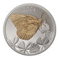 2004 50c Clouded Sulphur Butterfly - Sterling Silver Coin