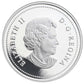2005 $1 Canada's National Flag, 40th Anniversary - Enamelled Proof Pure Silver Coin