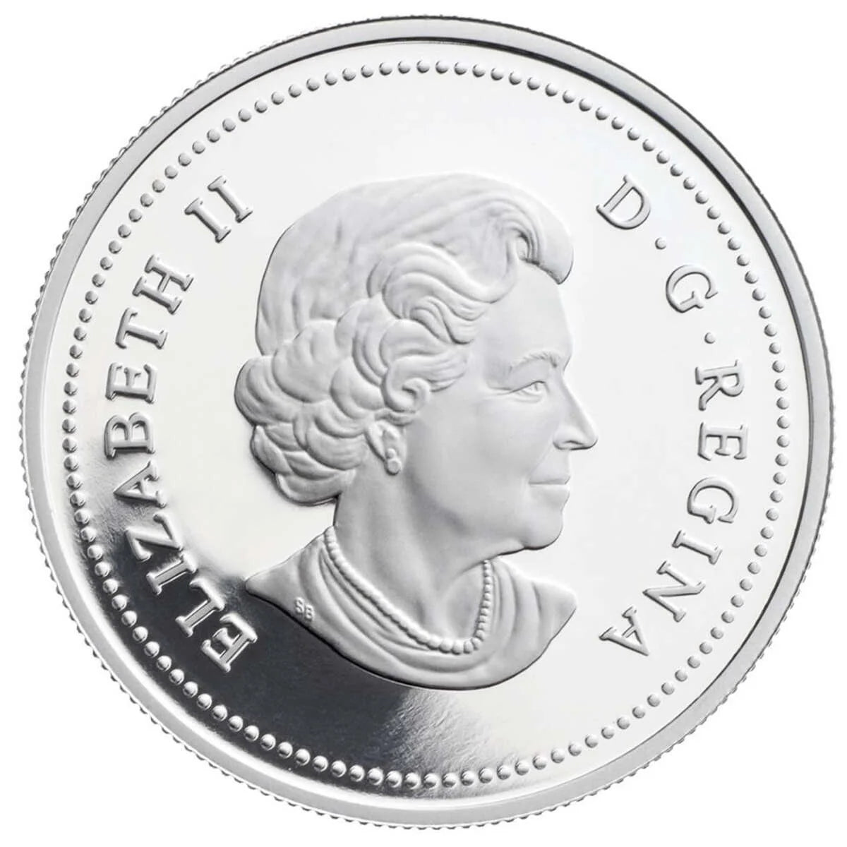 2005 $1 Canada's National Flag, 40th Anniversary - Enamelled Proof Pure Silver Coin