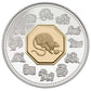 2008 $15 Year of the Rat - Sterling Silver Coin