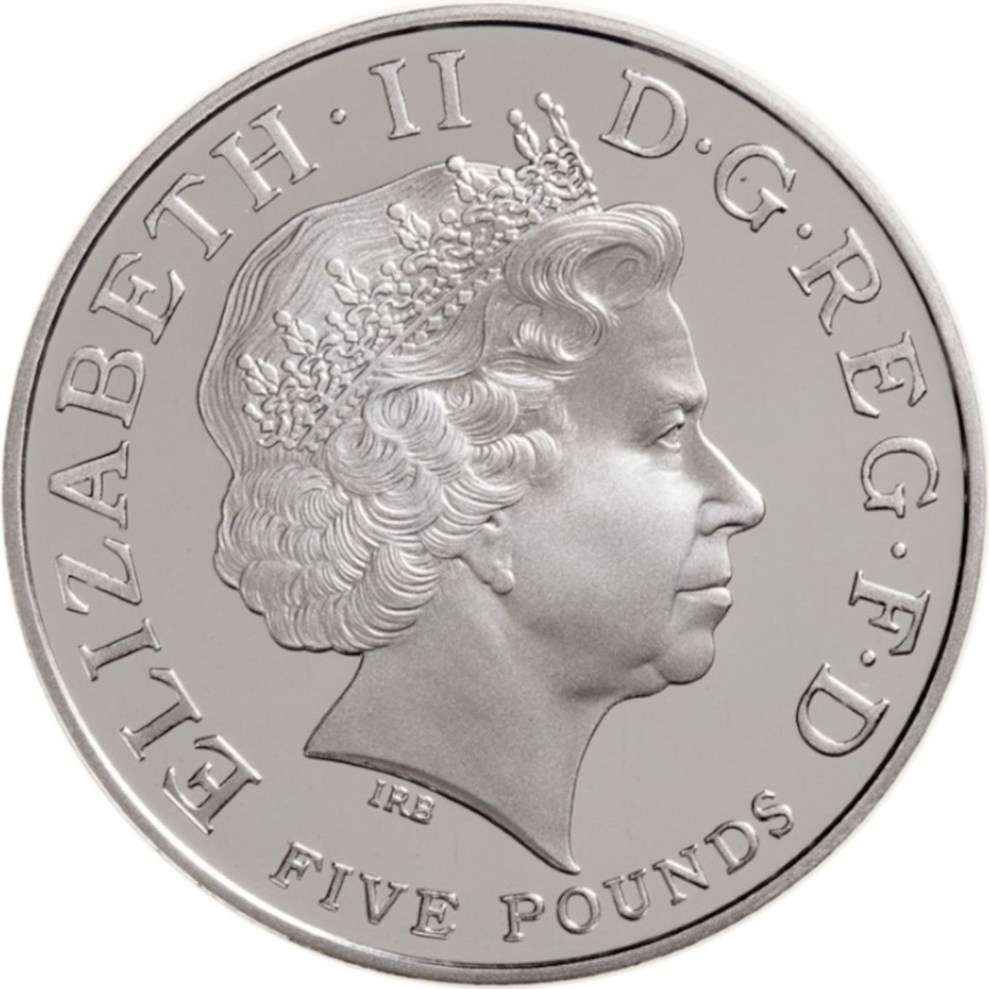 2006 Queen Elizabeth II 80th Birthday £5 Fine Silver Proof Coin – Sterling Silver Coin