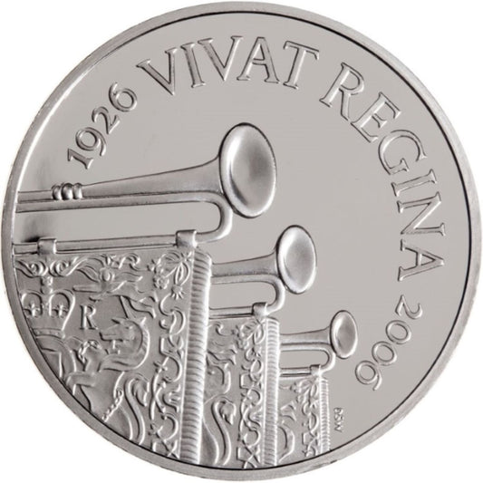 2006 Queen Elizabeth II 80th Birthday £5 Fine Silver Proof Coin – Sterling Silver Coin