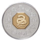 2001 $15 Year of the Snake - Sterling Silver Coin