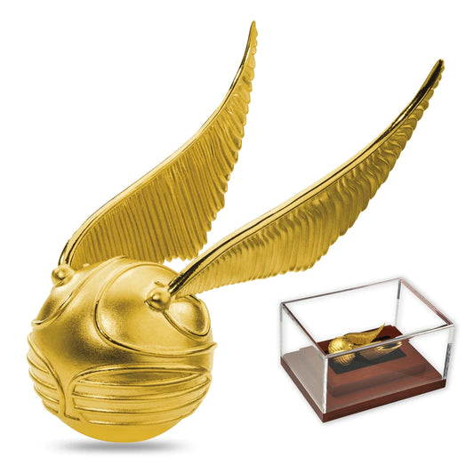 Harry Potter 3D Golden Snitch - 3 oz. Pure Silver Gold-Plated Coin (2022)