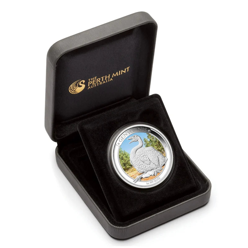 1 oz 2014 Megafauna Series Genyornis Silver Coin - Perth Mint