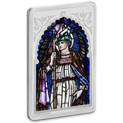 1 oz. Pure Silver Coin - Archangel: Raphael (2020)