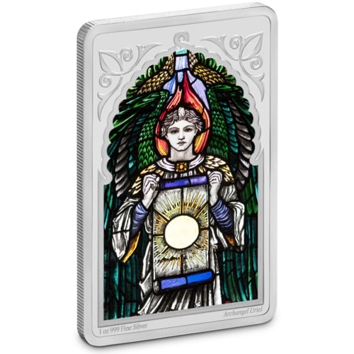 1 oz. Pure Silver Coin - Archangel: Uriel (2021)