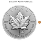 10 Kilogram Silver Maple Leaf Coin - Royal Canadian Mint .9999 Ag (Mintage: 299)