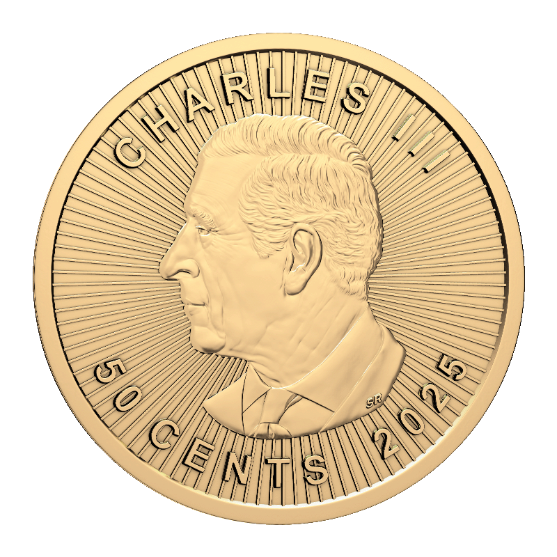 25g Gold Maplegram - 25x 1g Gold Maple Leaf Coin - Royal Canadian Mint - RCM .9999 Au