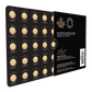 25g Gold Maplegram - 25x 1g Gold Maple Leaf Coin - Royal Canadian Mint - RCM .9999 Au