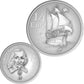 2004 Canada 400th Anniversary of the First French Settlement - Ile Sainte-Croix Coin and Stamp Set